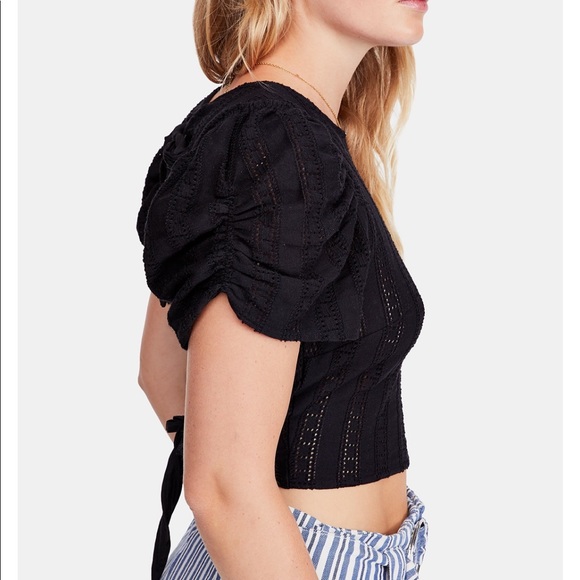 airy allover pointelle knit and a breezy open back - Picture 4 of 5